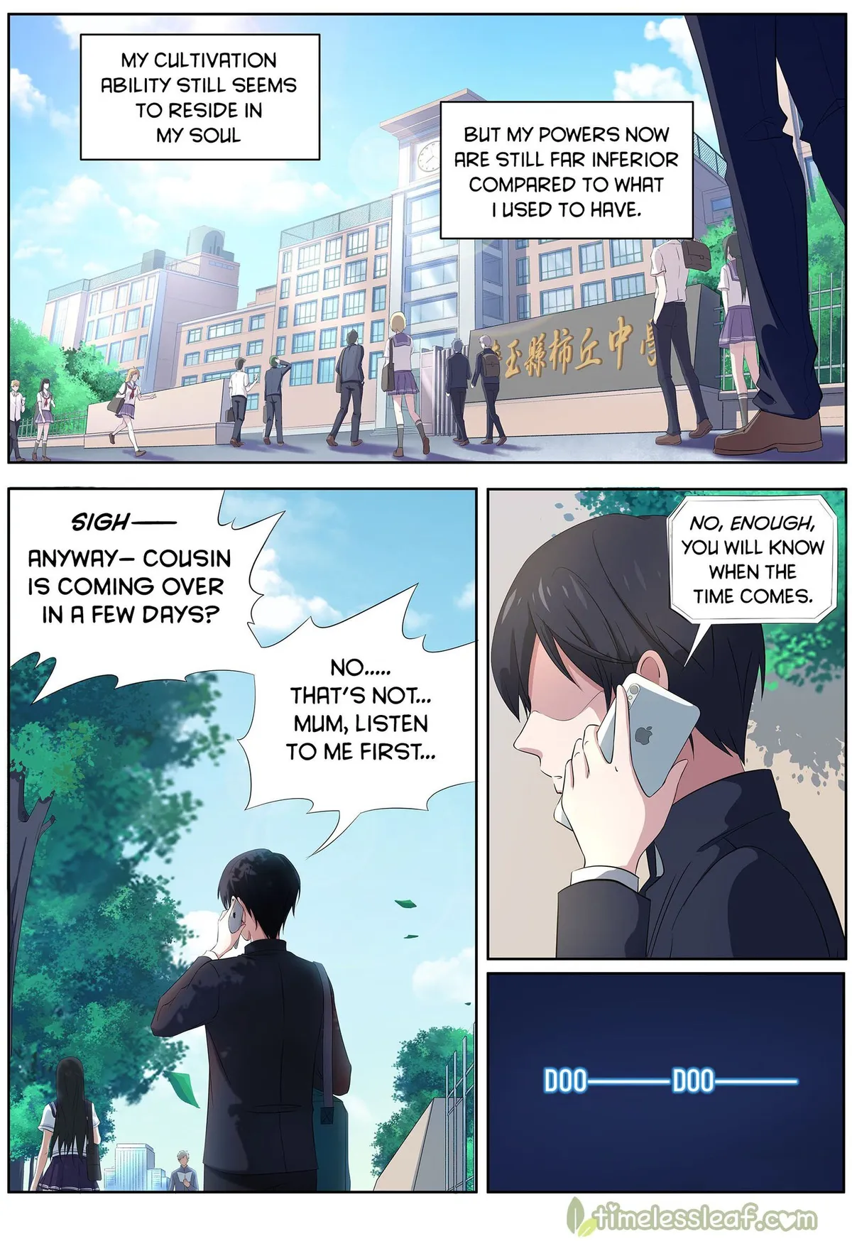 High School Taoist Chapter 2 page 5 - 