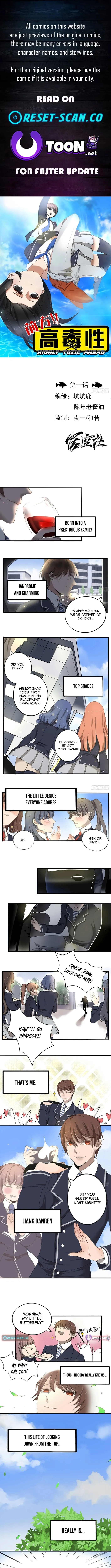 Highly Toxic Ahead Chapter 1 page 1 - 
