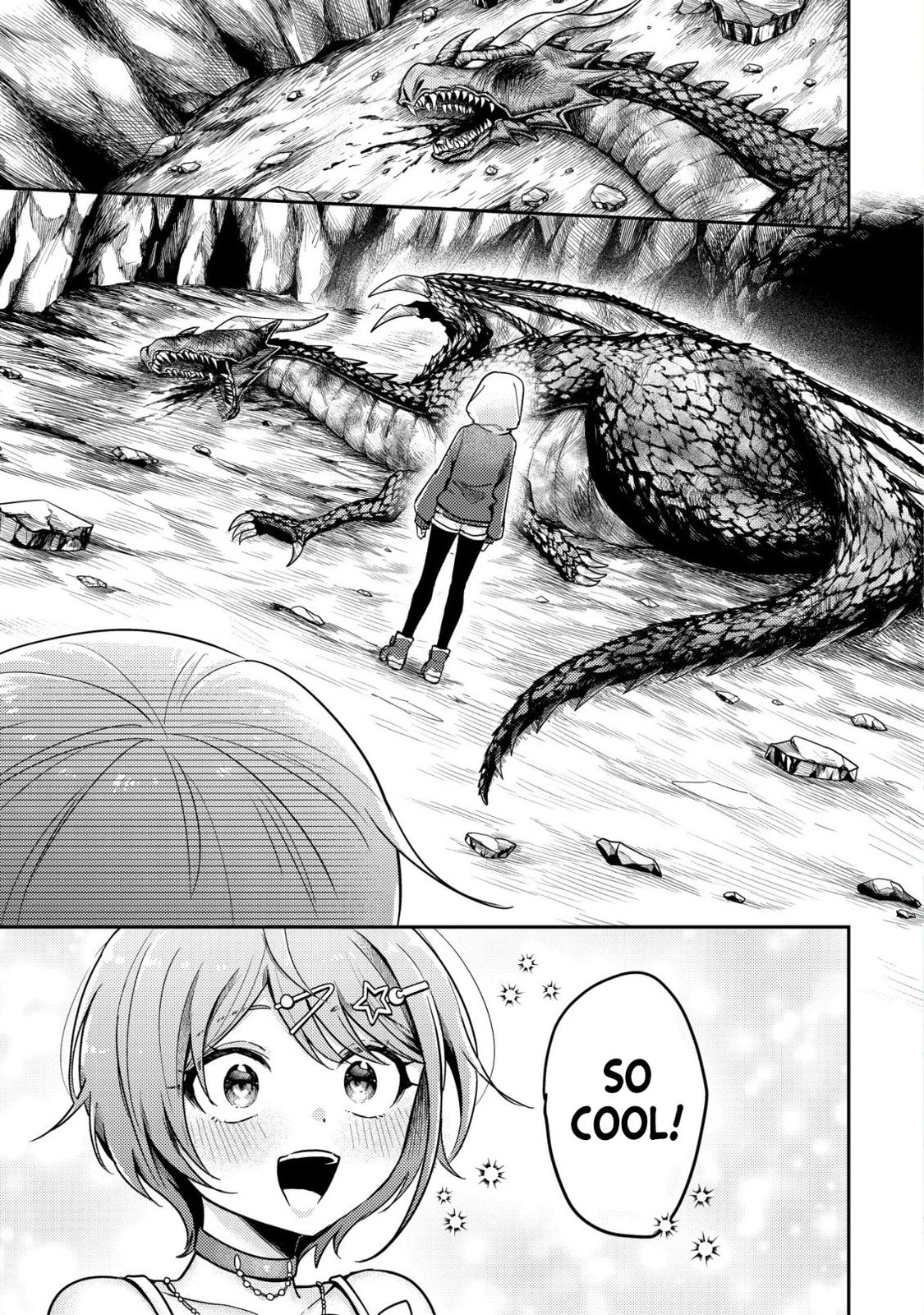 [Hihou] Comuryoku 0 Otaku Shoujo, Dragon wo One Punch de Shizumete, Yuumei Haishin-sha wo Tasuketara Fuhon