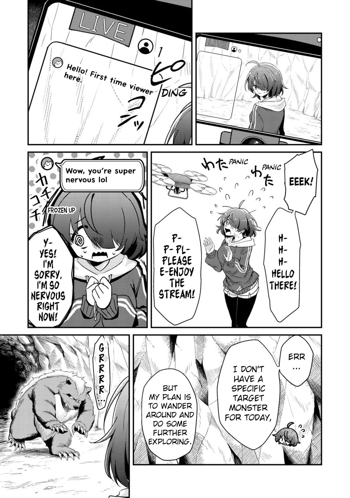 [Hihou] Comuryoku 0 Otaku Shoujo, Dragon wo One Punch de Shizumete, Yuumei Haishin-sha wo Tasuketara Fuhon