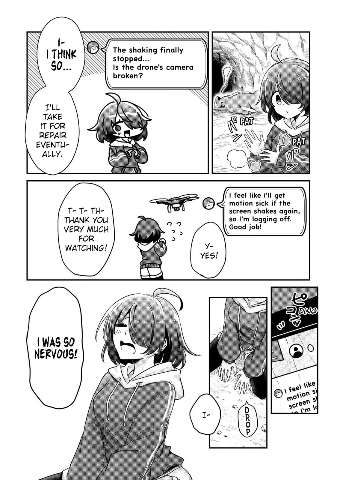 [Hihou] Comuryoku 0 Otaku Shoujo, Dragon wo One Punch de Shizumete, Yuumei Haishin-sha wo Tasuketara Fuhon