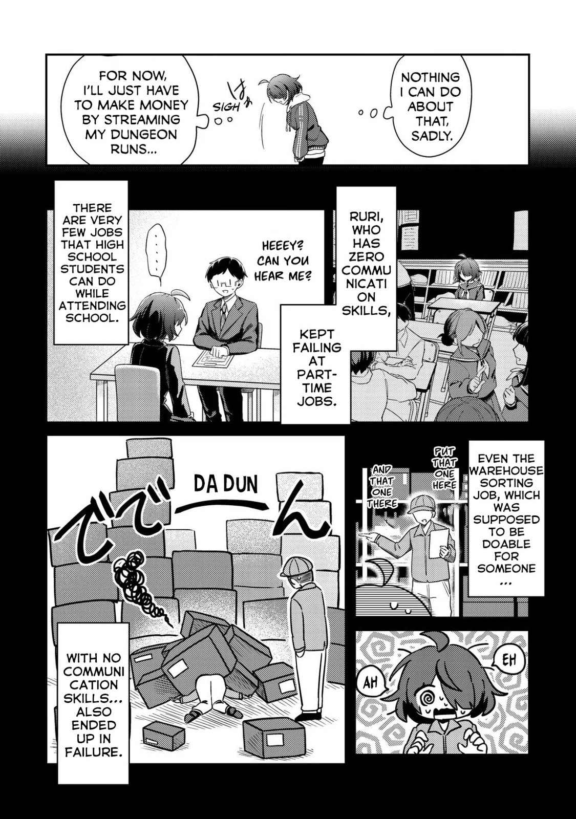 [Hihou] Comuryoku 0 Otaku Shoujo, Dragon wo One Punch de Shizumete, Yuumei Haishin-sha wo Tasuketara Fuhon
