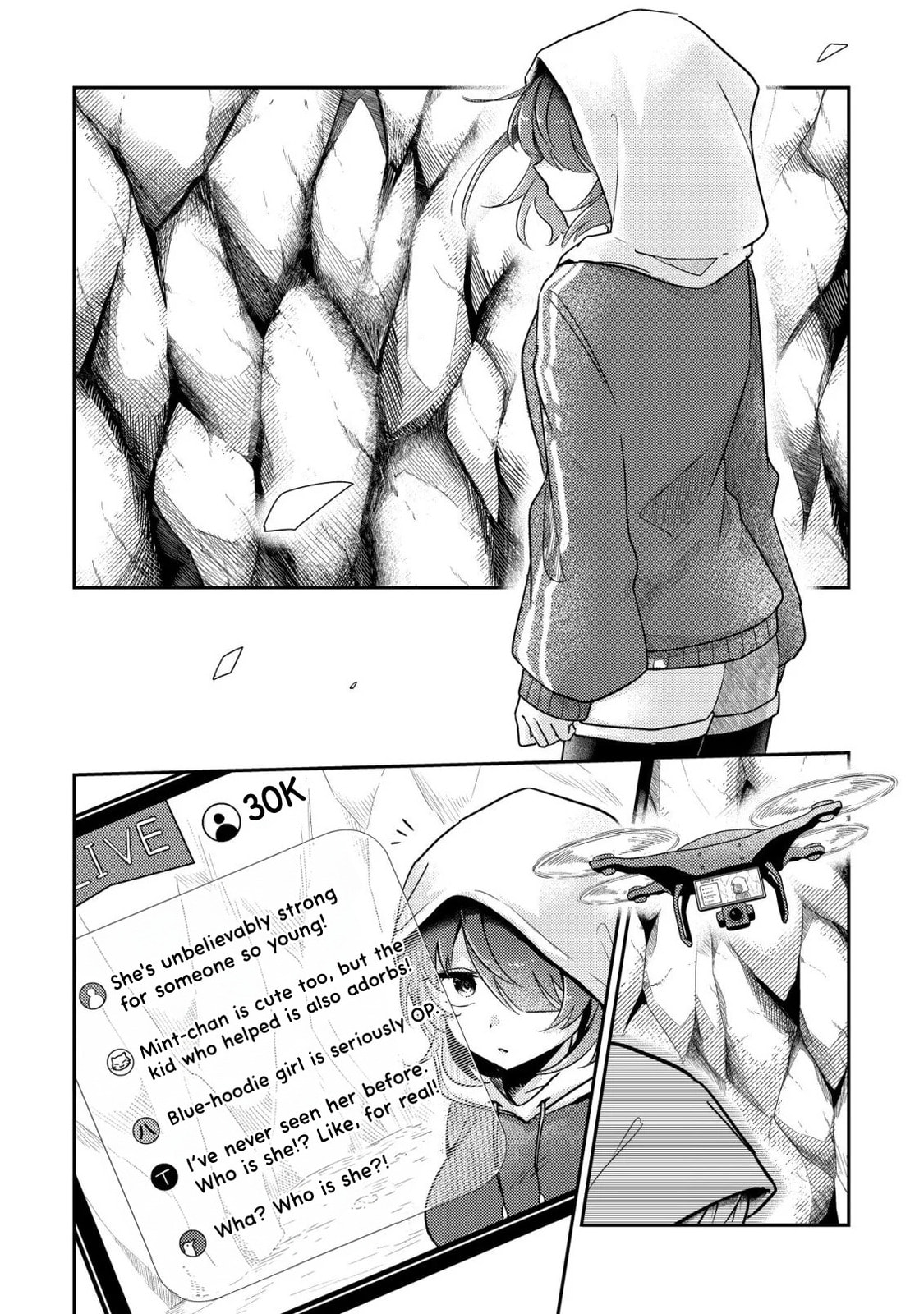 [Hihou] Comuryoku 0 Otaku Shoujo, Dragon wo One Punch de Shizumete, Yuumei Haishin-sha wo Tasuketara Fuhon