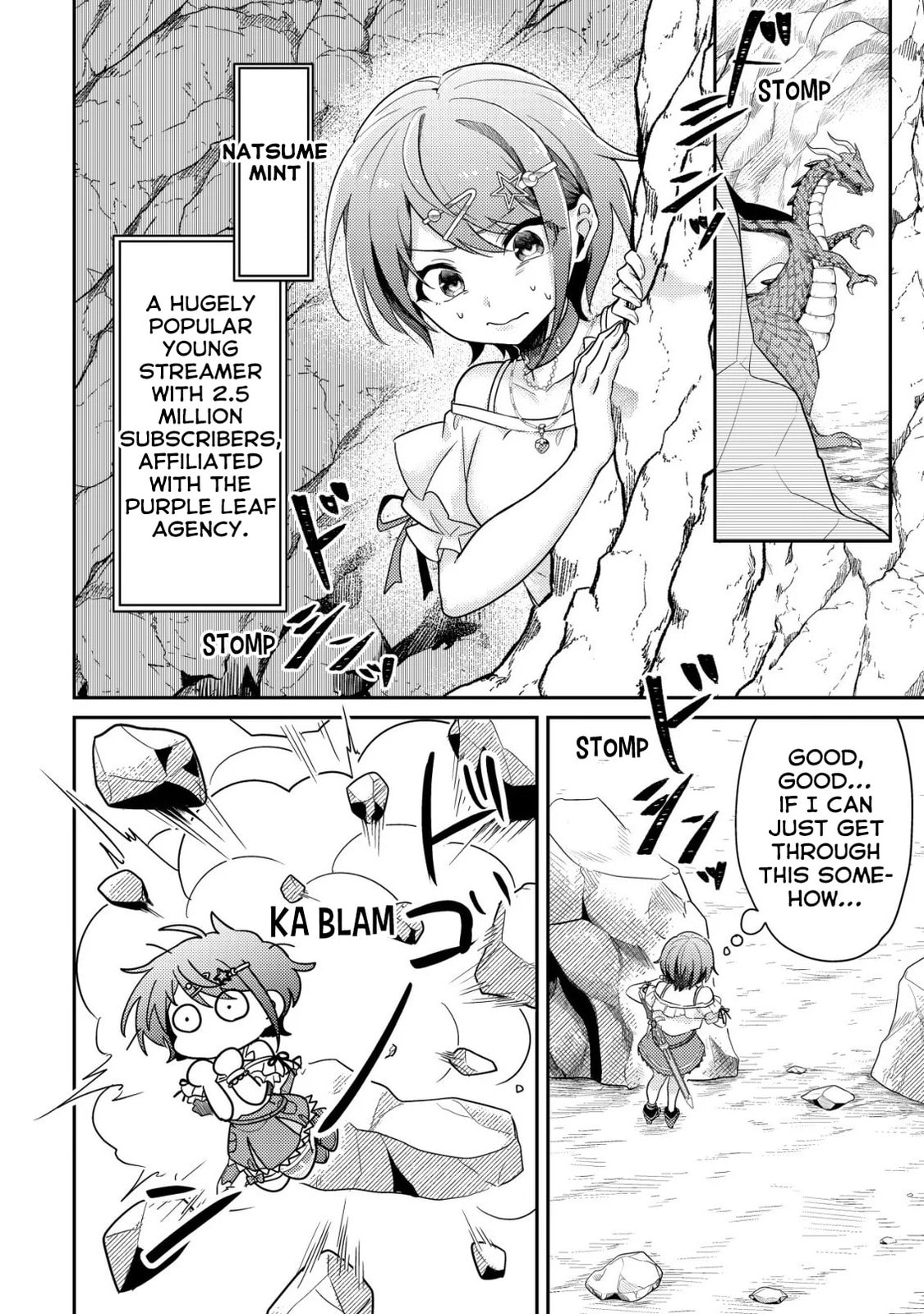 [Hihou] Comuryoku 0 Otaku Shoujo, Dragon wo One Punch de Shizumete, Yuumei Haishin-sha wo Tasuketara Fuhon