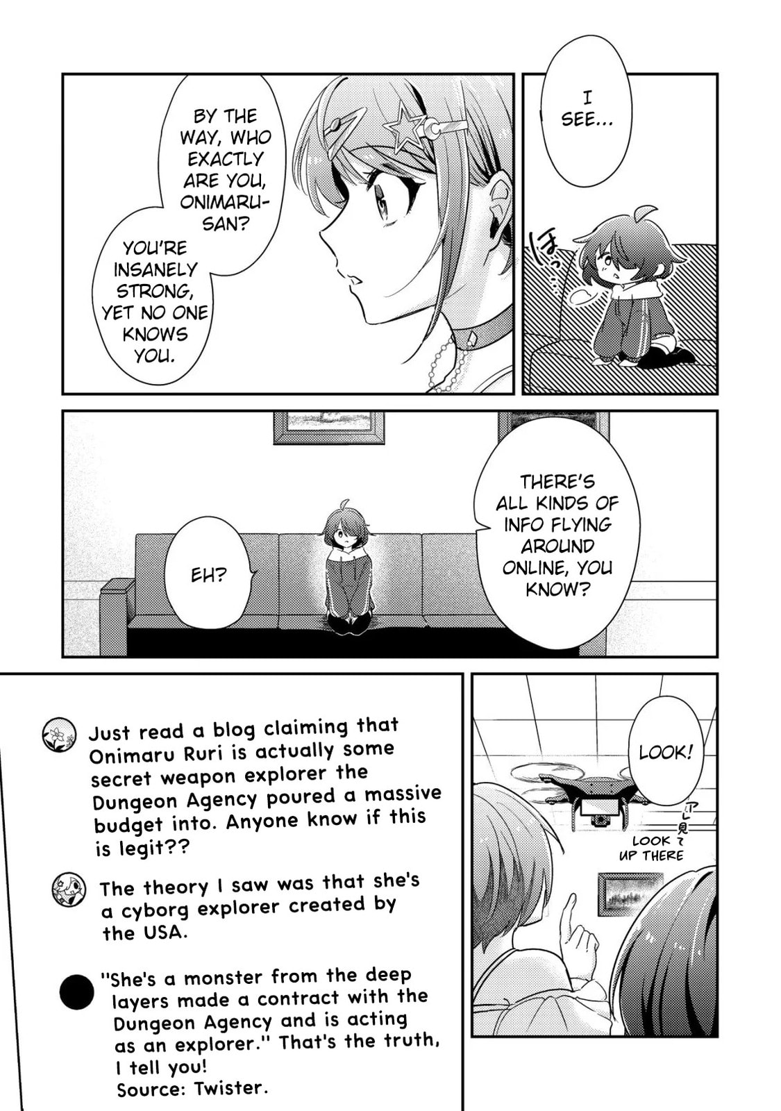 [Hihou] Comuryoku 0 Otaku Shoujo, Dragon wo One Punch de Shizumete, Yuumei Haishin-sha wo Tasuketara Fuhon