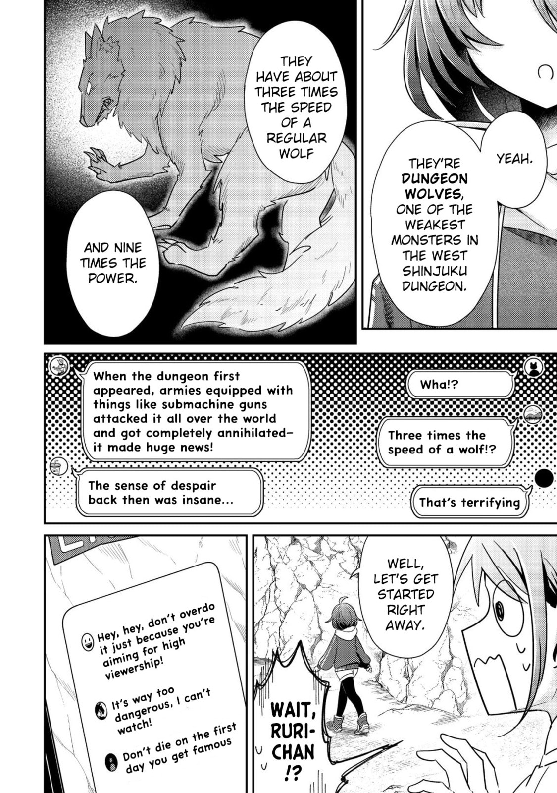 [Hihou] Comuryoku 0 Otaku Shoujo, Dragon wo One Punch de Shizumete, Yuumei Haishin-sha wo Tasuketara Fuhon
