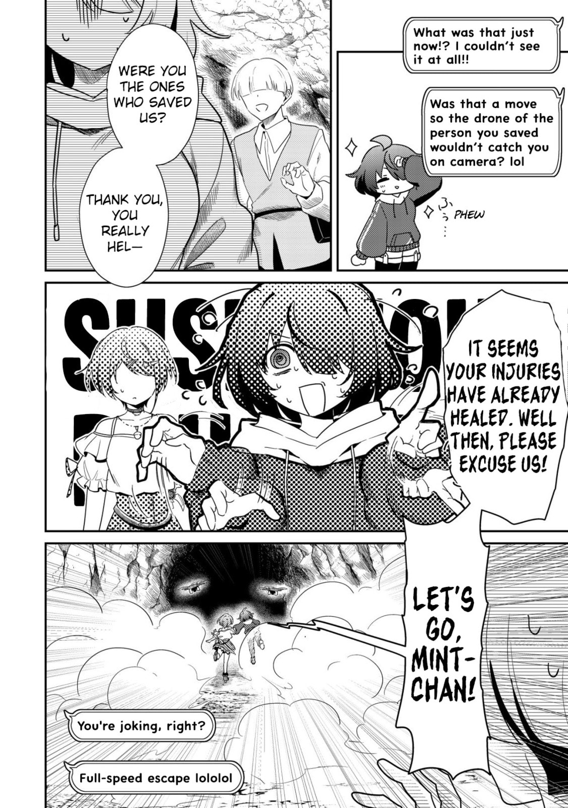 [Hihou] Comuryoku 0 Otaku Shoujo, Dragon wo One Punch de Shizumete, Yuumei Haishin-sha wo Tasuketara Fuhon