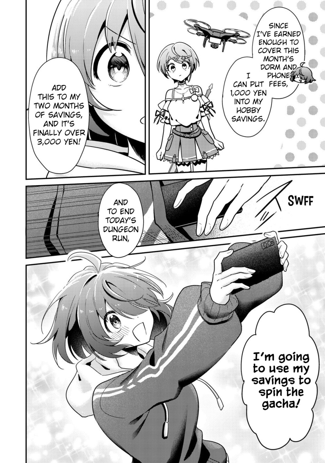 [Hihou] Comuryoku 0 Otaku Shoujo, Dragon wo One Punch de Shizumete, Yuumei Haishin-sha wo Tasuketara Fuhon