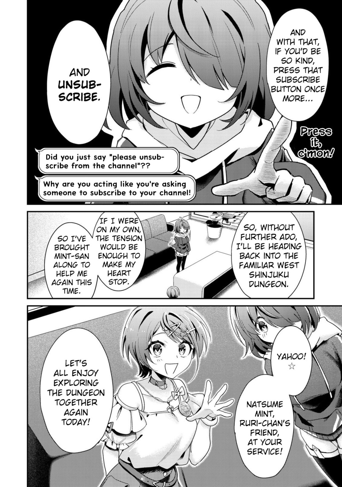 [Hihou] Comuryoku 0 Otaku Shoujo, Dragon wo One Punch de Shizumete, Yuumei Haishin-sha wo Tasuketara Fuhon