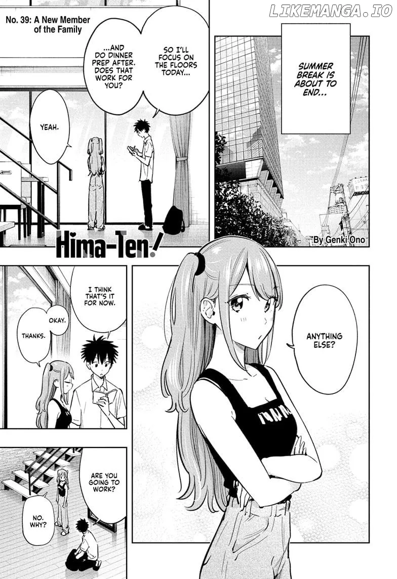 Hima-Ten!  Manga Chapter 39 page 1 - 