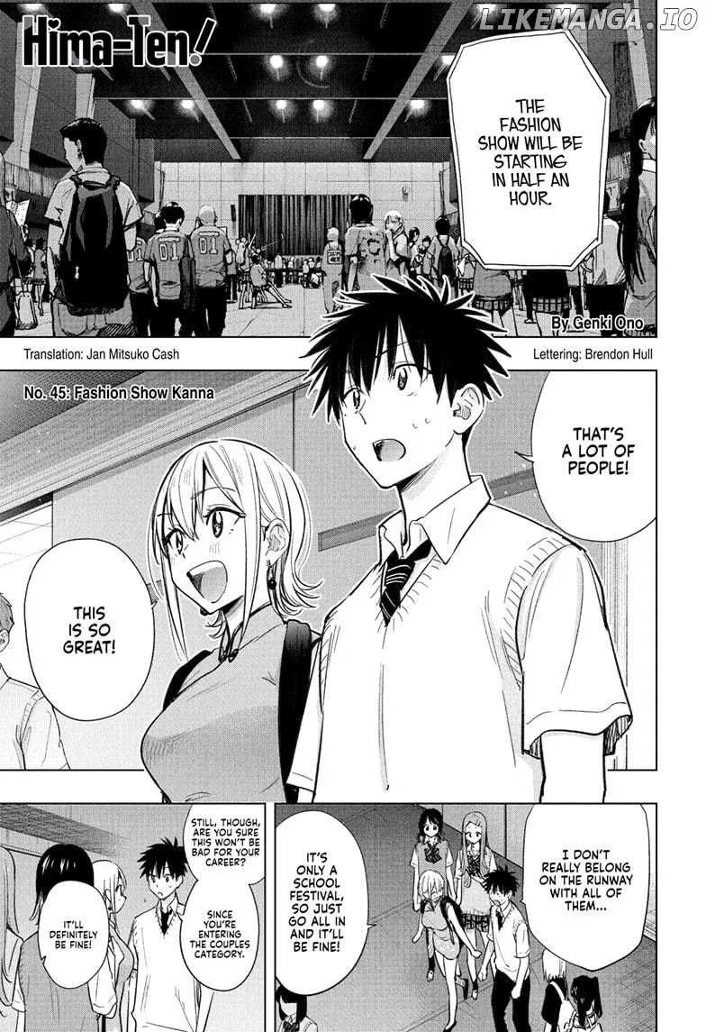 Hima-Ten!  Manga Chapter 45 page 1 - 