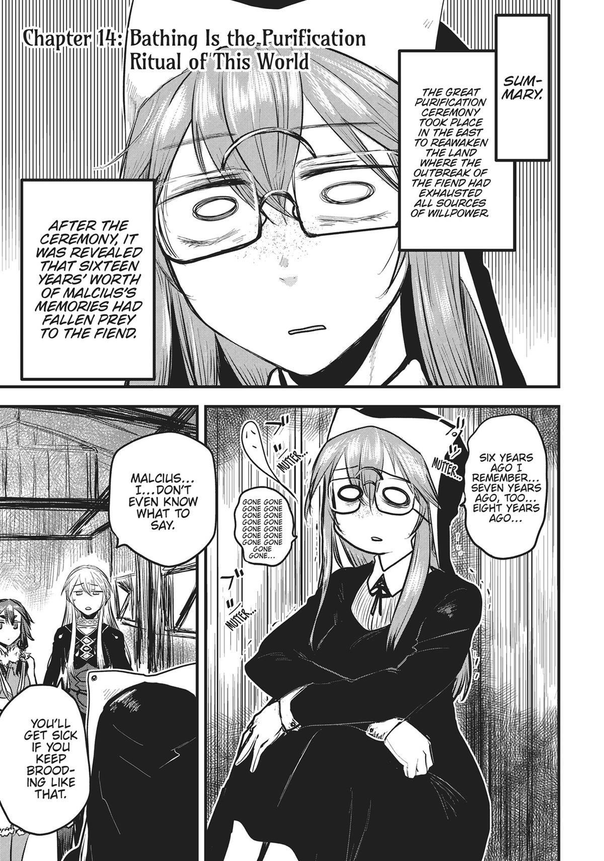 Hime Kishi wa Barbaroi no Yome Chapter 14 page 1 - 