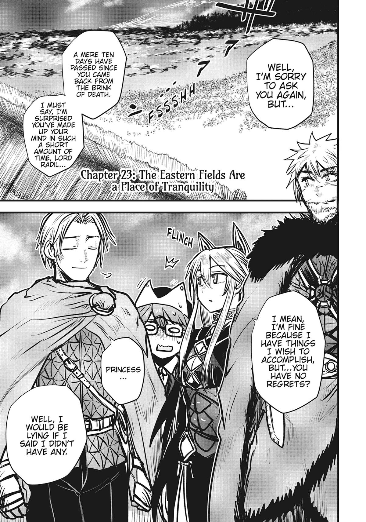 Hime Kishi wa Barbaroi no Yome Chapter 23 page 1 - 