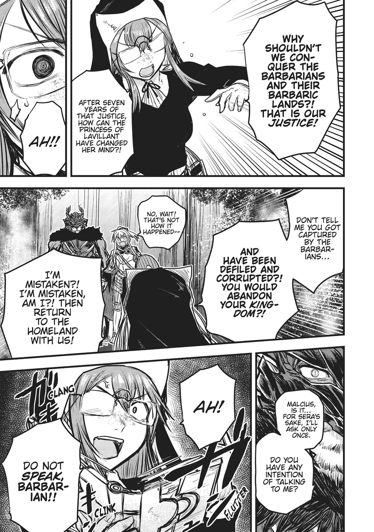 Hime Kishi wa Barbaroi no Yome Chapter 9 page 23 - 
