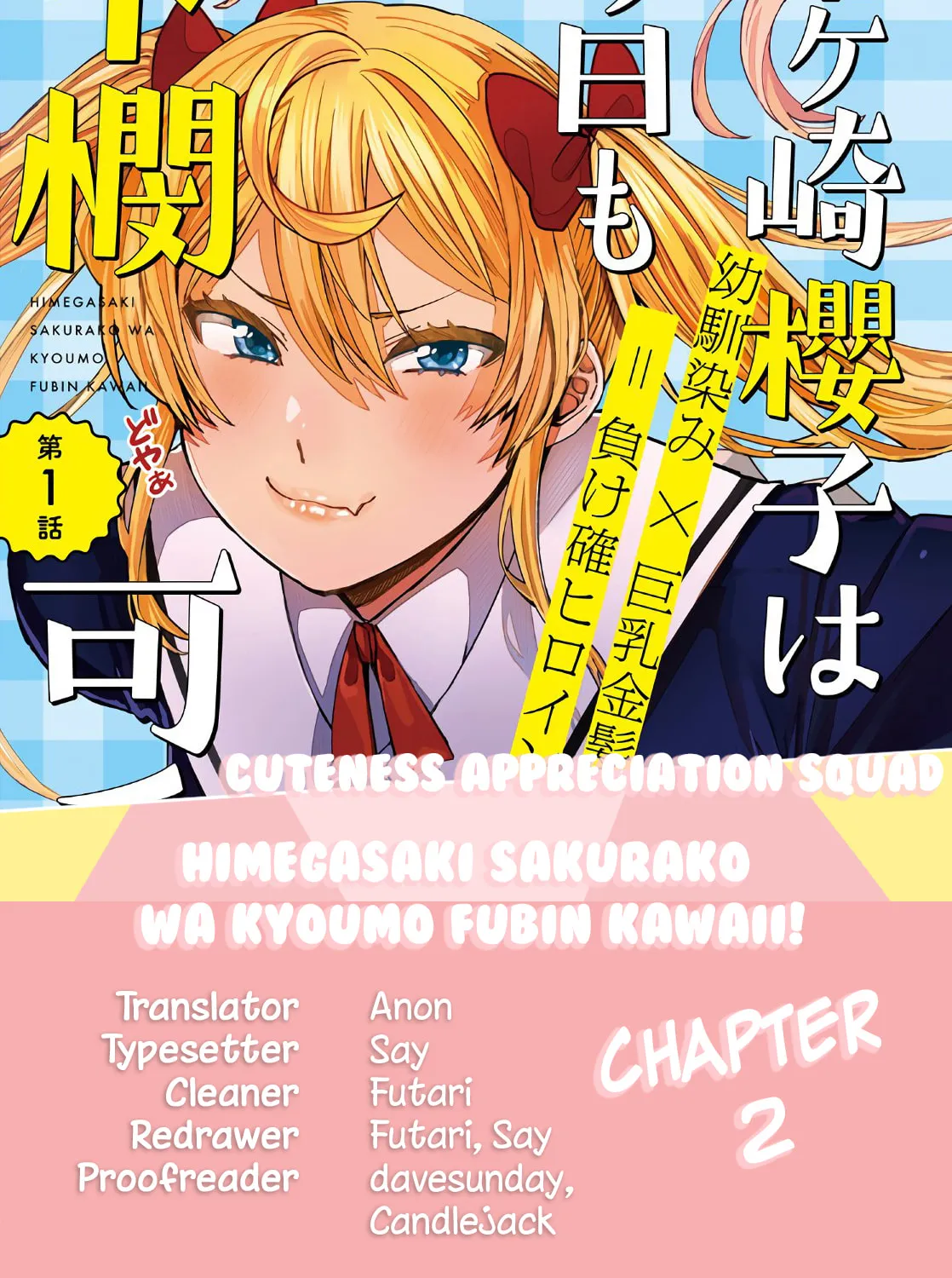Himegasaki Sakurako wa Kyoumo Fubin Kawaii! Chapter 2 page 1 - 