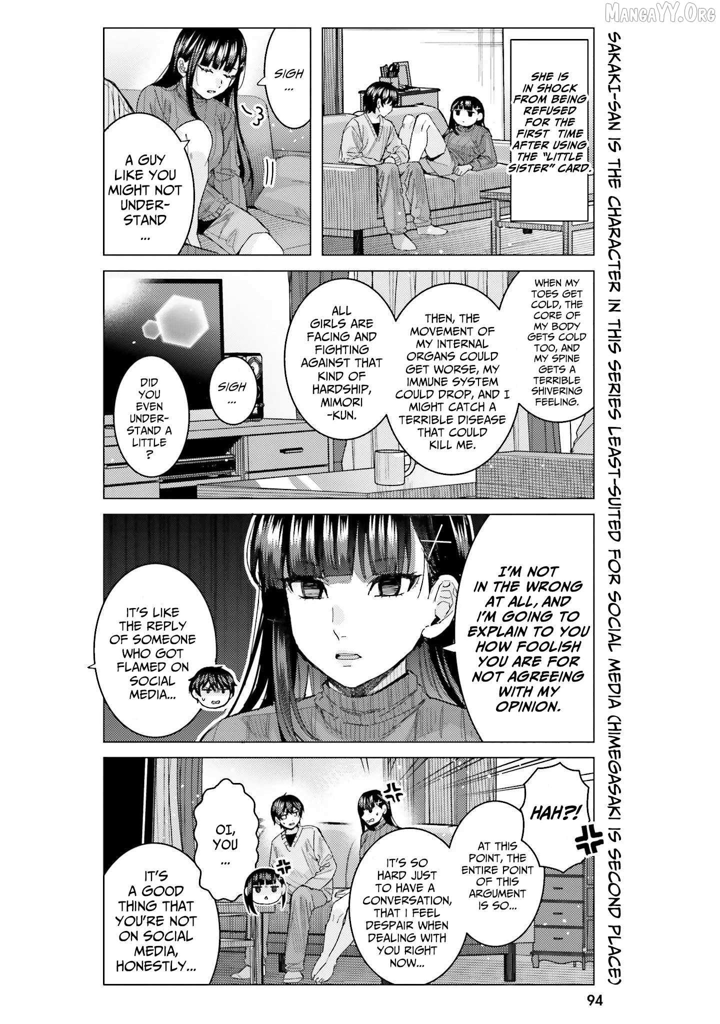Himegasaki Sakurako wa Kyoumo Fubin Kawaii! Chapter 46 page 6 - 
