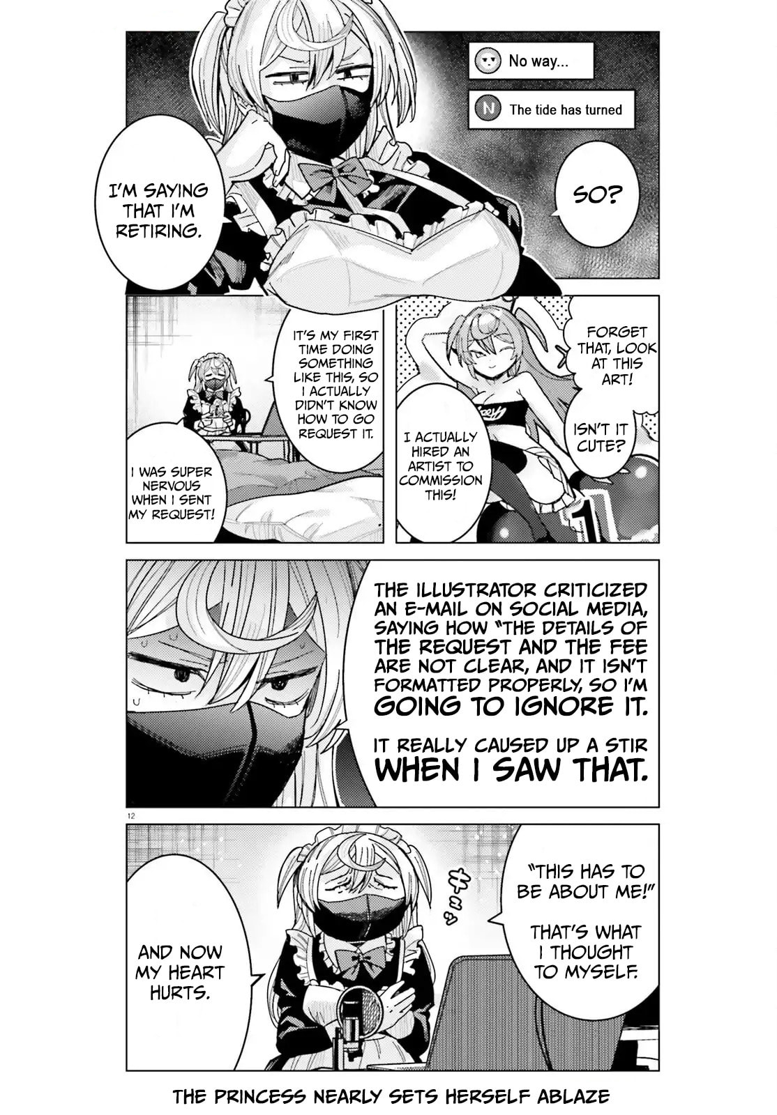 Himegasaki Sakurako wa Kyoumo Fubin Kawaii! Chapter 51 page 13 - 
