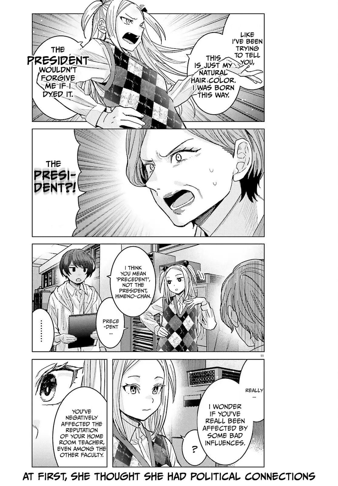 Himegasaki Sakurako wa Kyoumo Fubin Kawaii! Chapter 52 page 12 - 