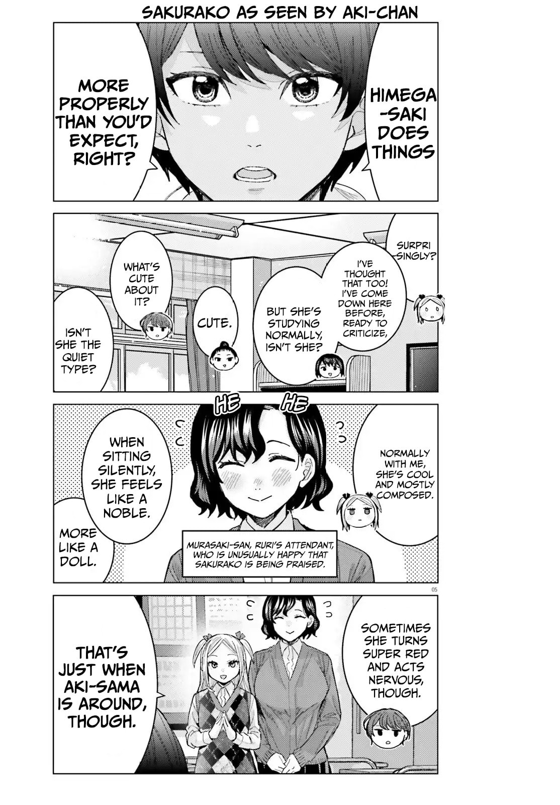 Himegasaki Sakurako wa Kyoumo Fubin Kawaii! Chapter 52 page 6 - 