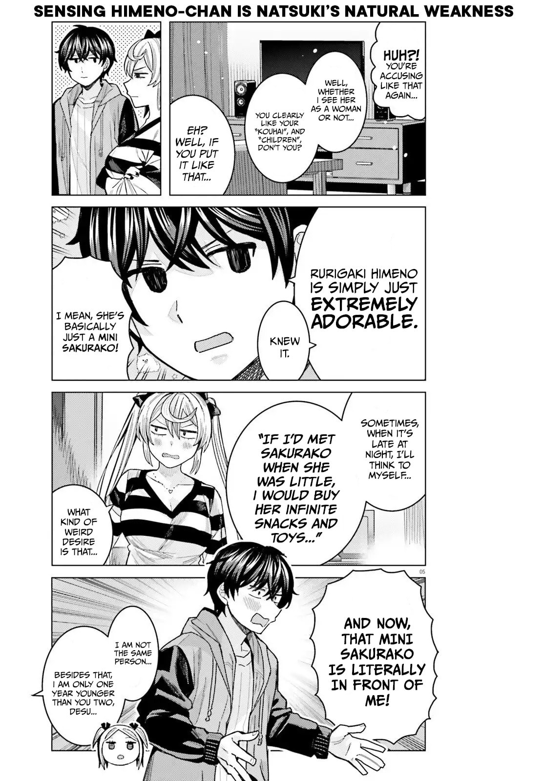 Himegasaki Sakurako wa Kyoumo Fubin Kawaii! Chapter 54 page 6 - 