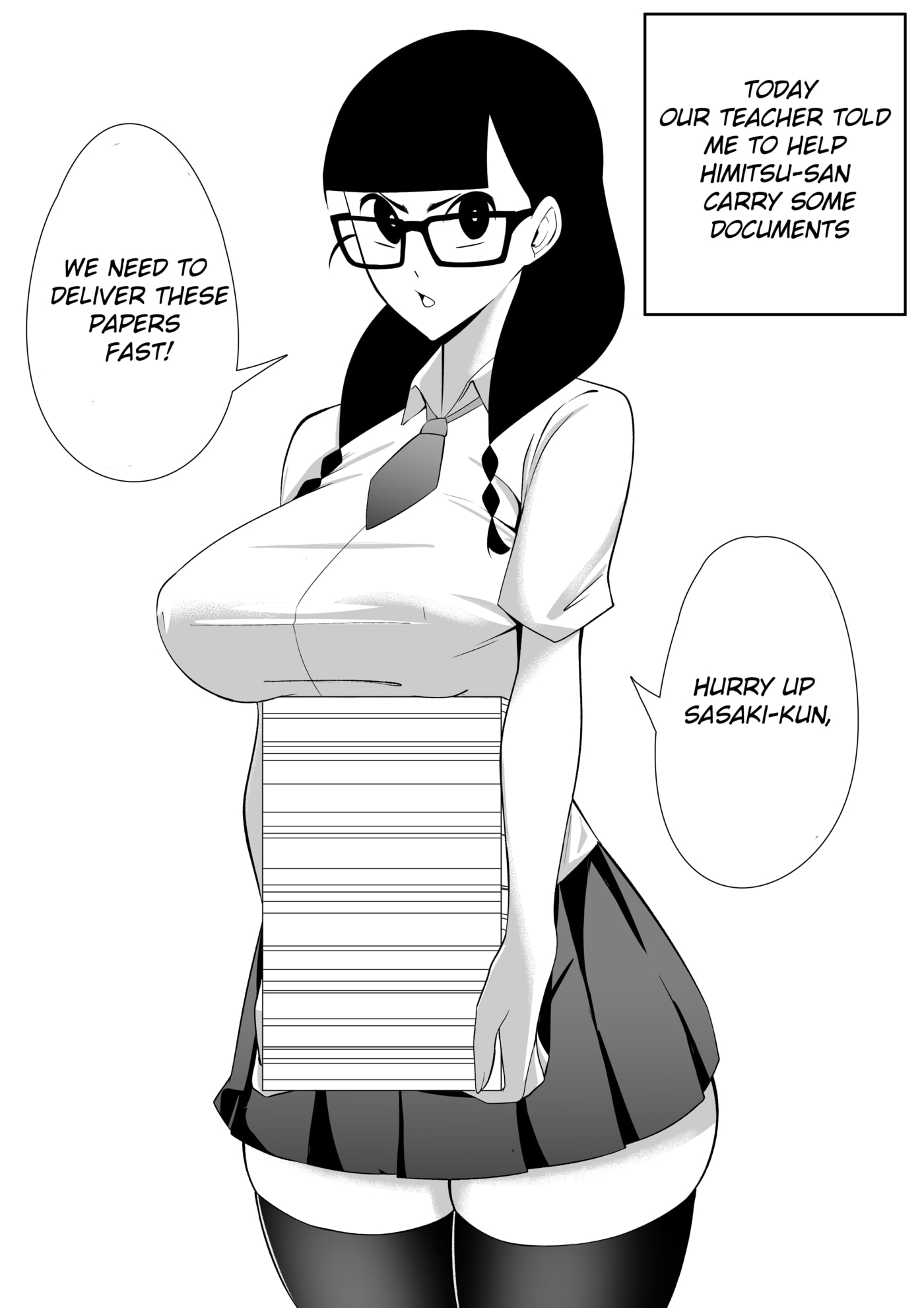 Himitsu-san no Himitsu. Chapter 2 page 1 - 