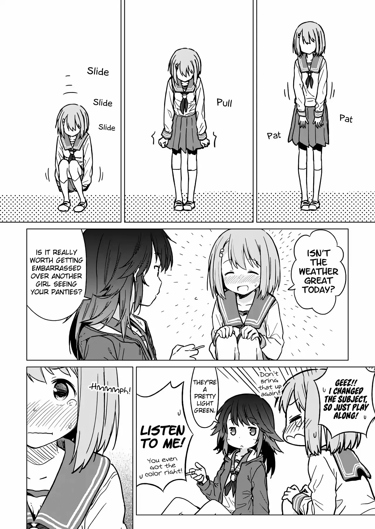 Hino-san is a Dummy Chapter 1 page 5 - 