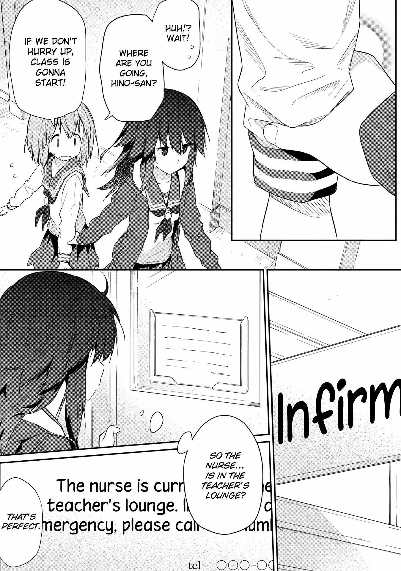 Hino-san is a Dummy Chapter 10.5 page 3 - 