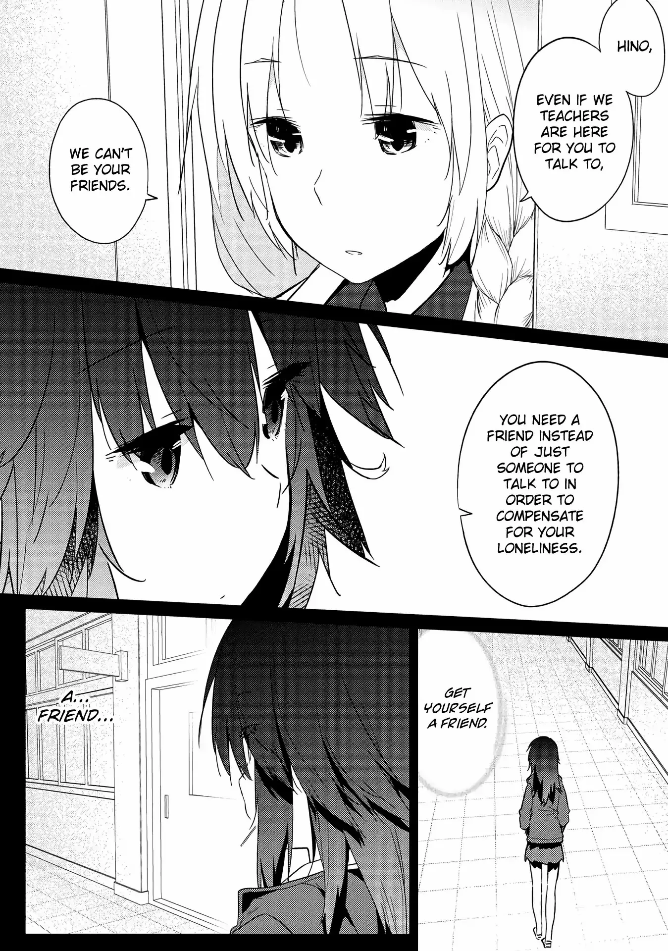 Hino-san is a Dummy Chapter 10.5 page 9 - 