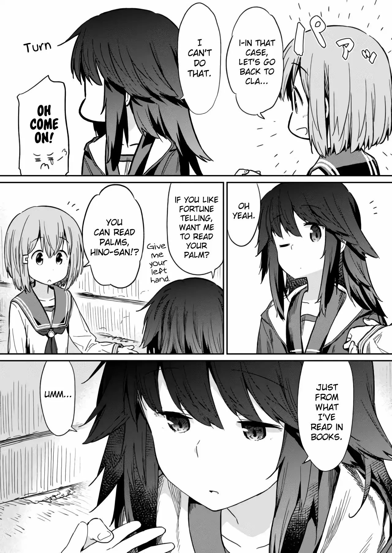 Hino-san is a Dummy Chapter 11 page 6 - 