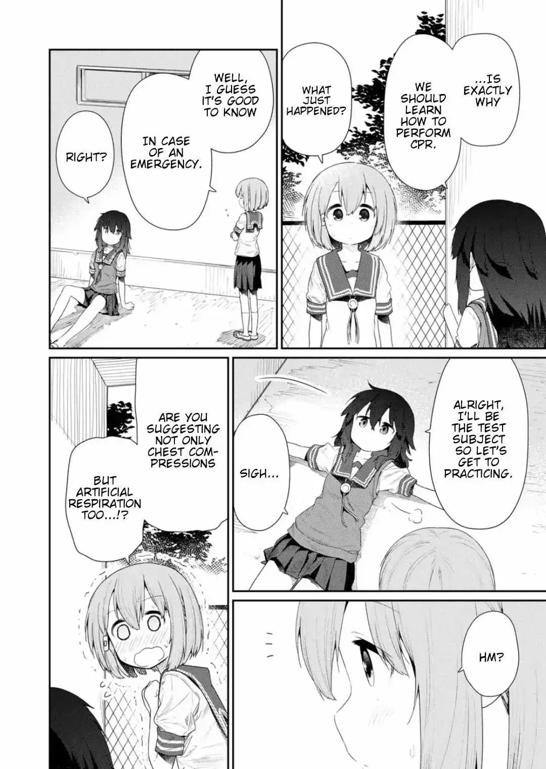 Hino-san is a Dummy Chapter 110 page 4 - 