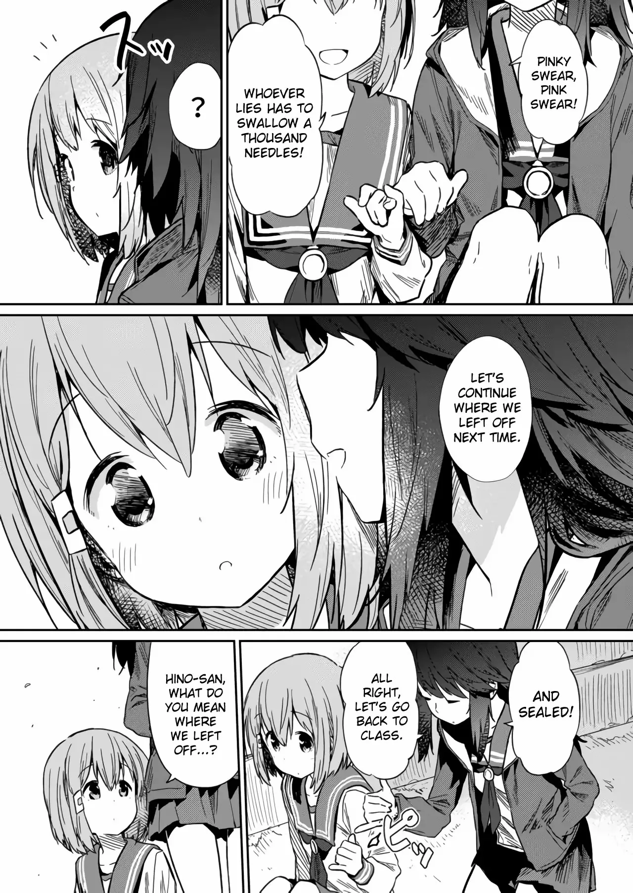 Hino-san is a Dummy Chapter 13 page 11 - 