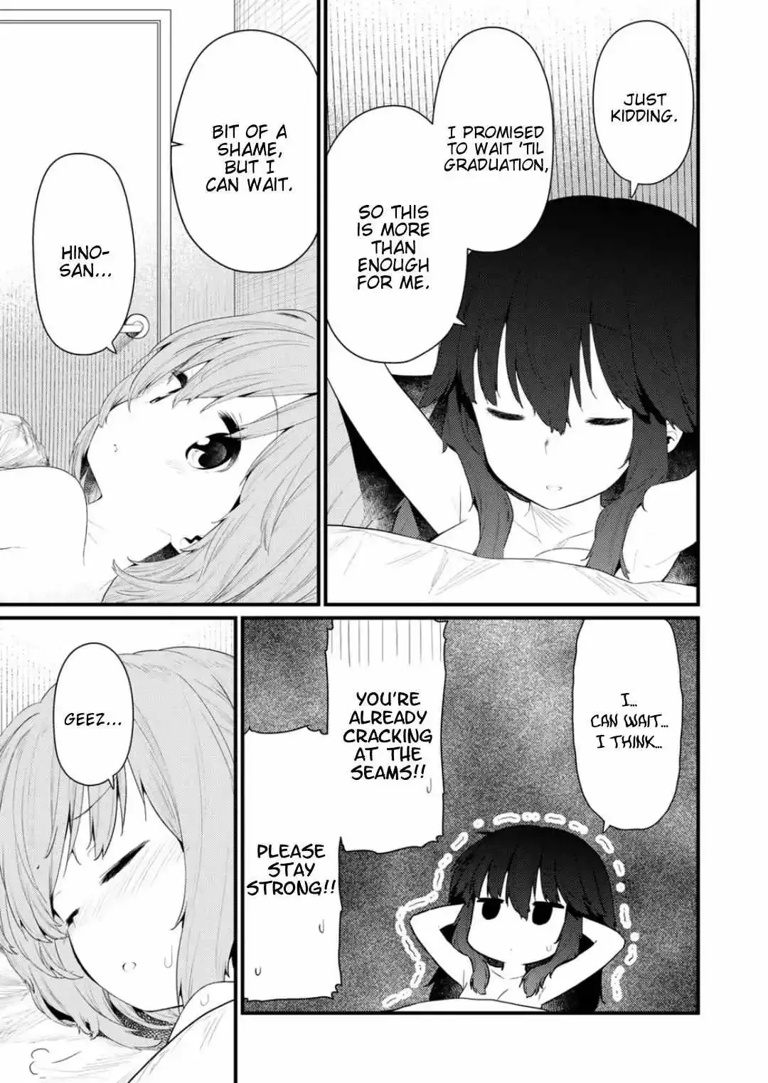 Hino-san is a Dummy Chapter 134.5 page 9 - 