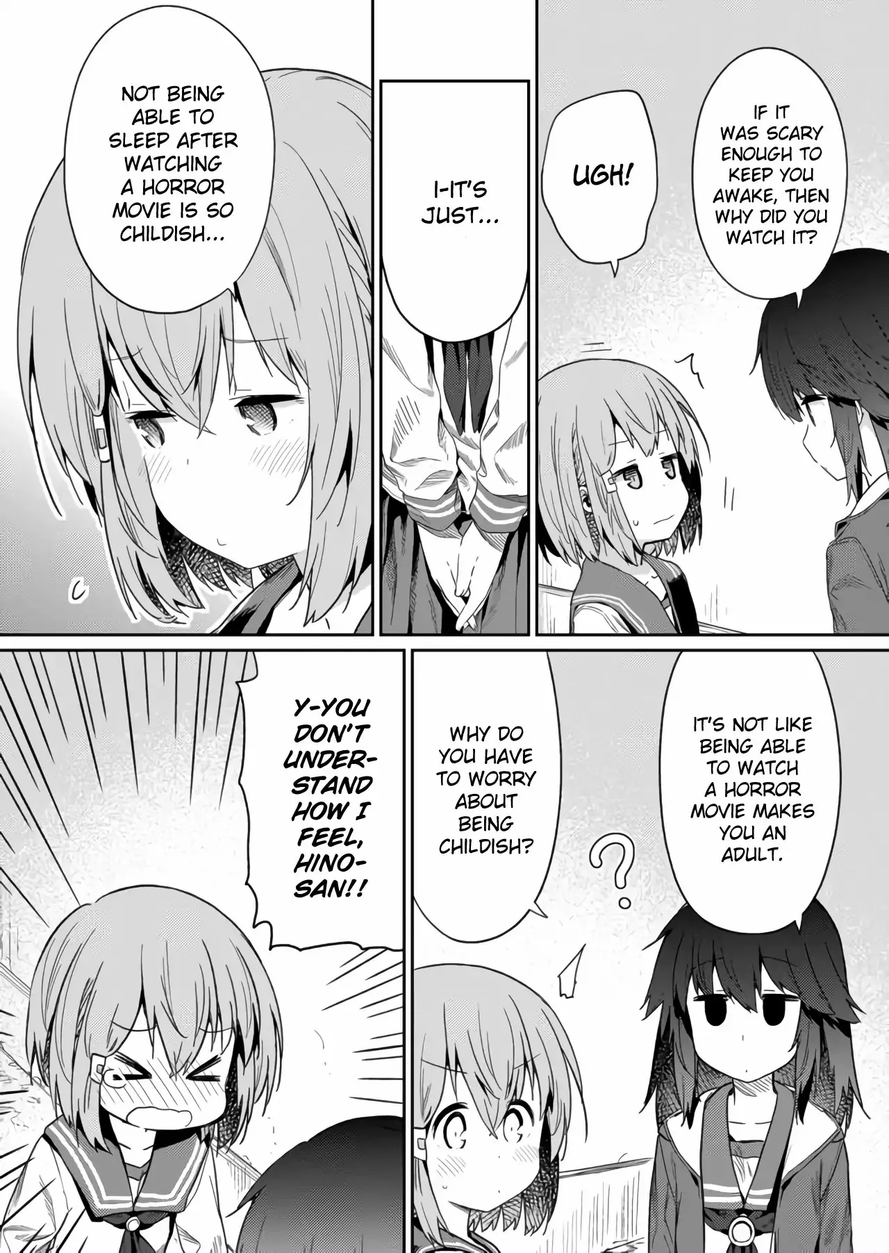 Hino-san is a Dummy Chapter 19 page 5 - 