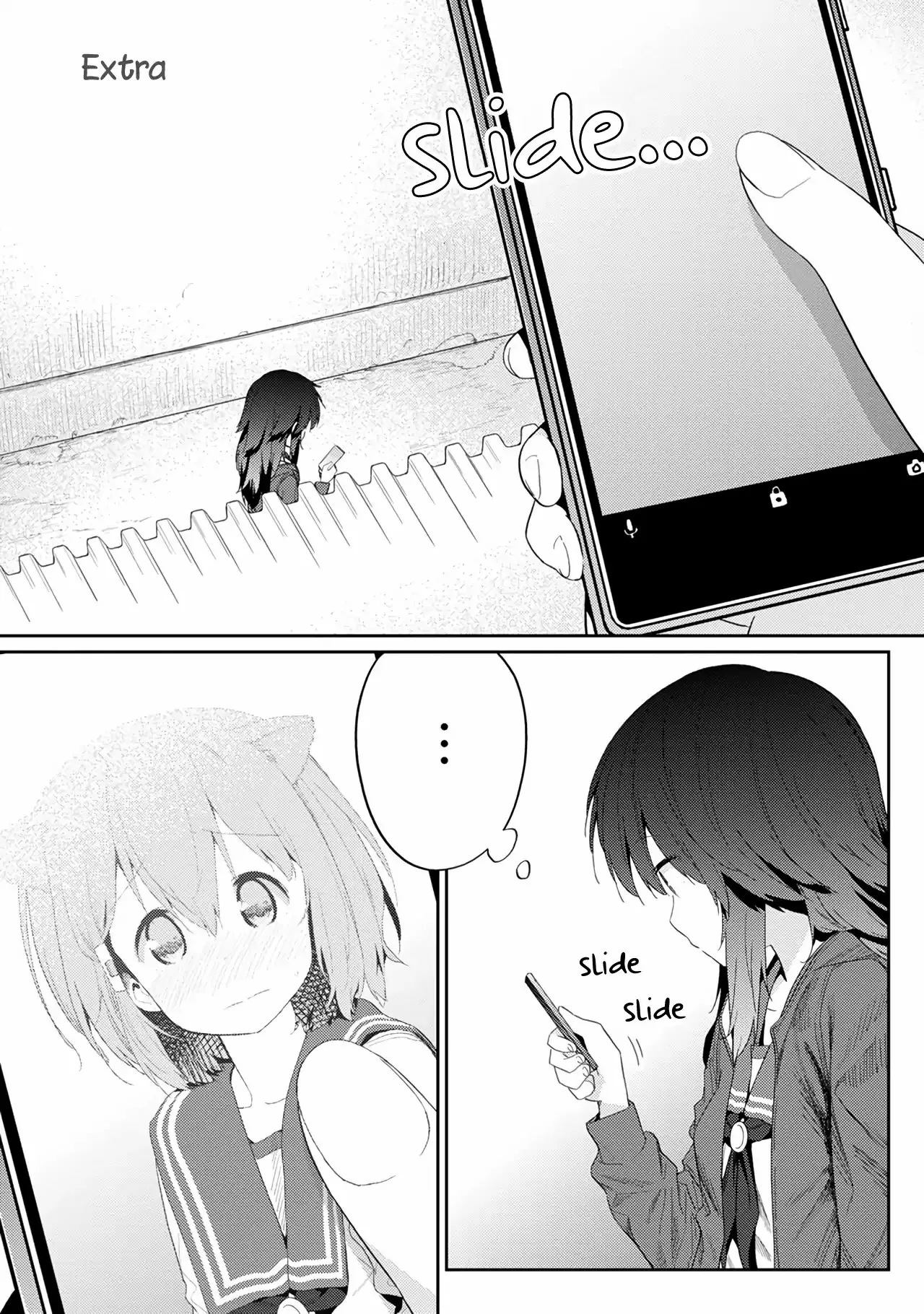 Hino-san is a Dummy Chapter 22.5 page 1 - 