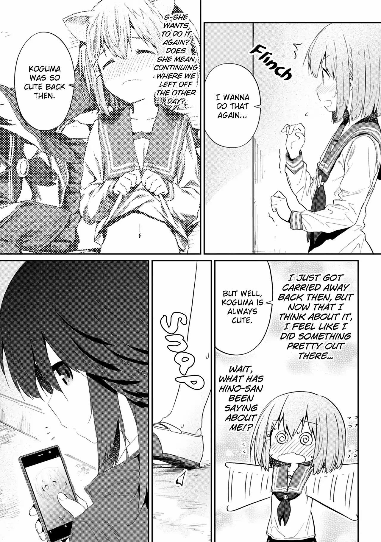 Hino-san is a Dummy Chapter 22.5 page 3 - 