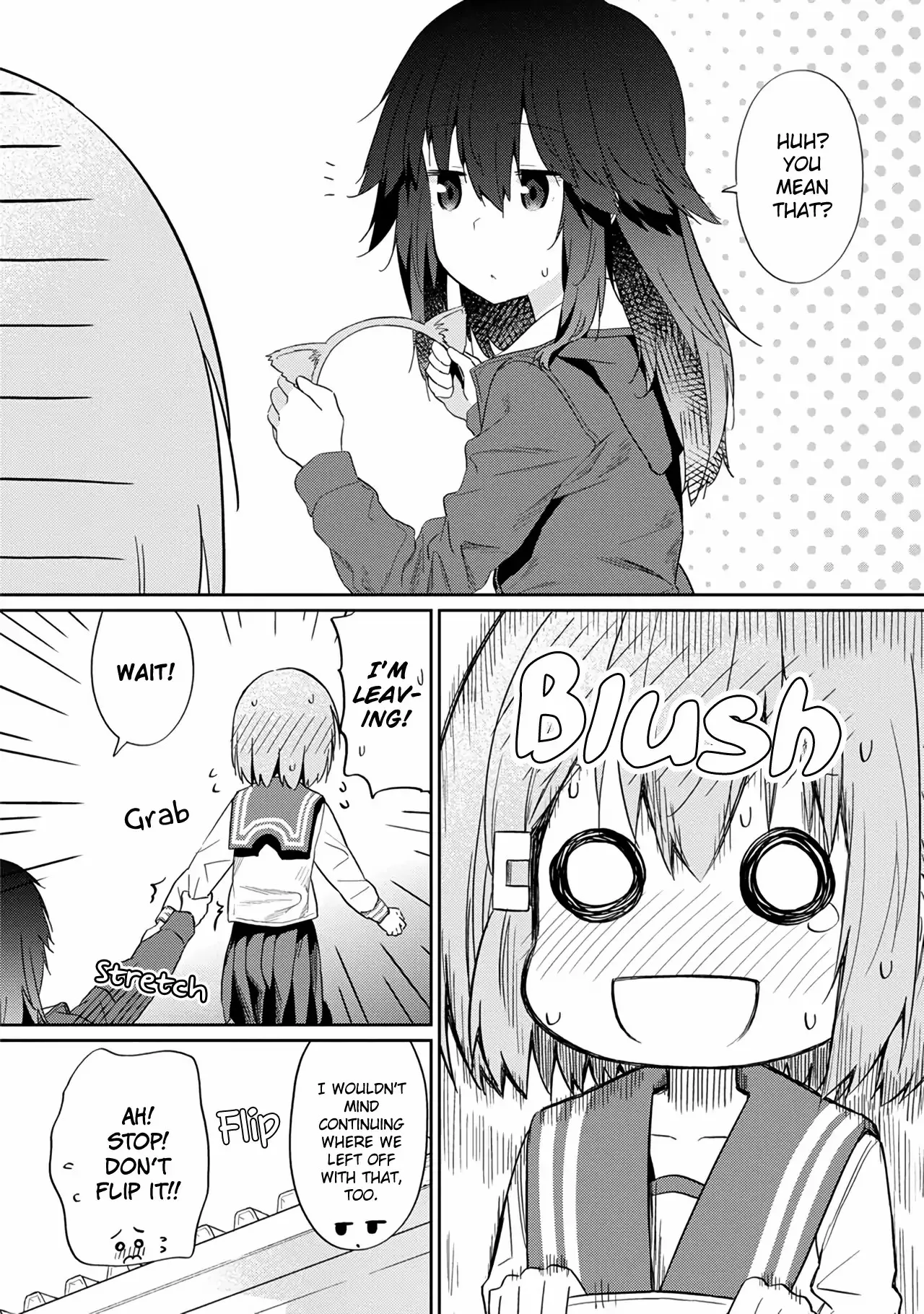 Hino-san is a Dummy Chapter 22.5 page 8 - 