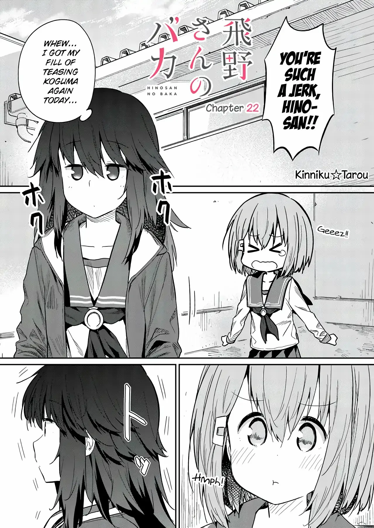 Hino-san is a Dummy Chapter 22 page 1 - 