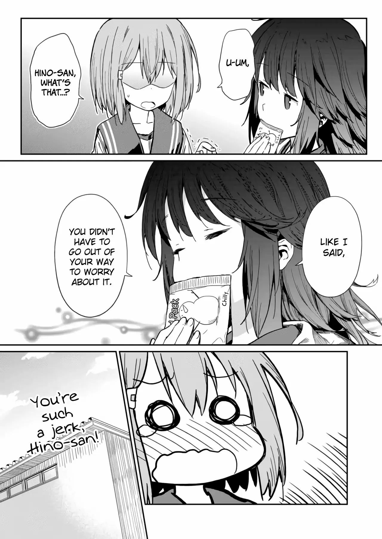 Hino-san is a Dummy Chapter 3 page 14 - 