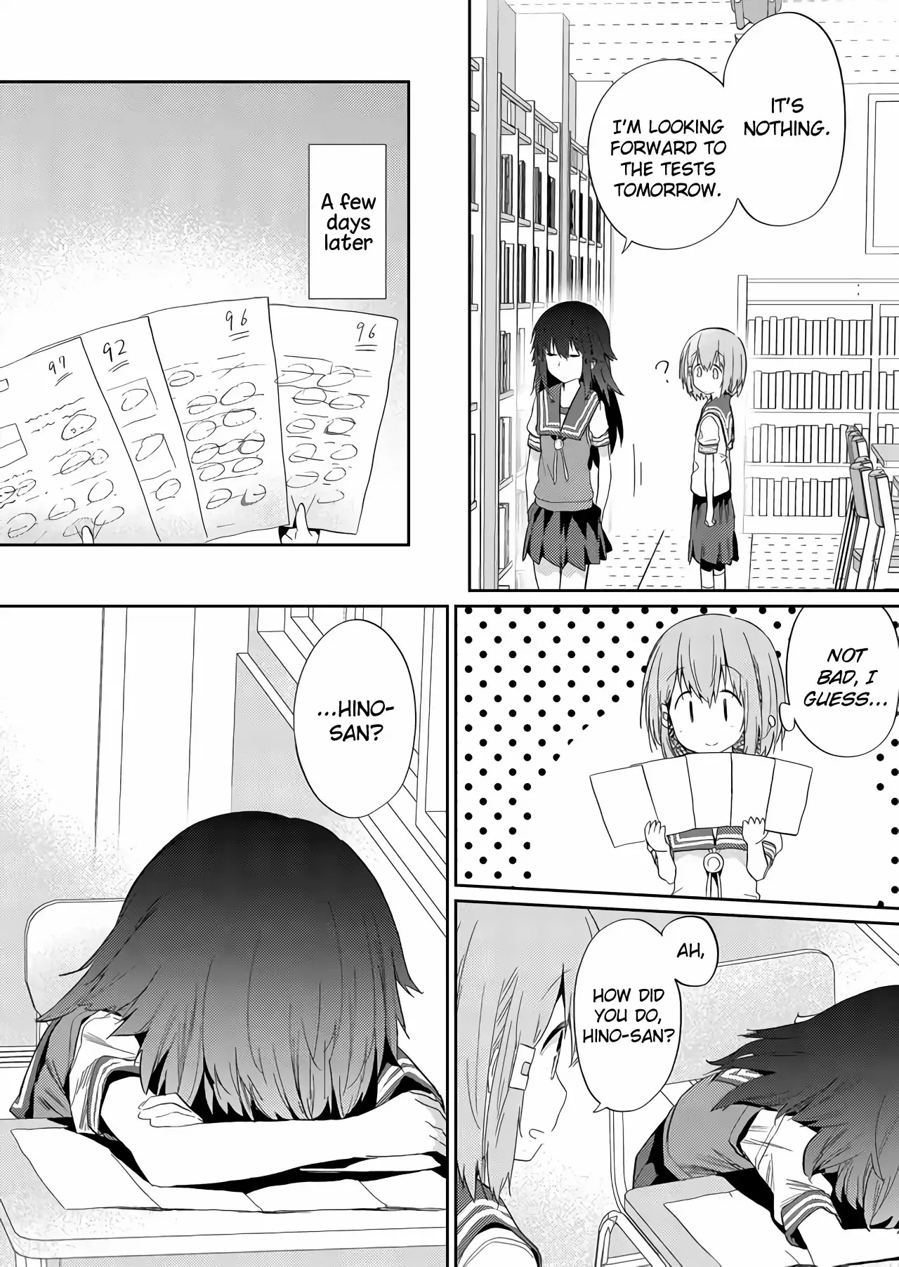 Hino-san is a Dummy Chapter 34 page 12 - 