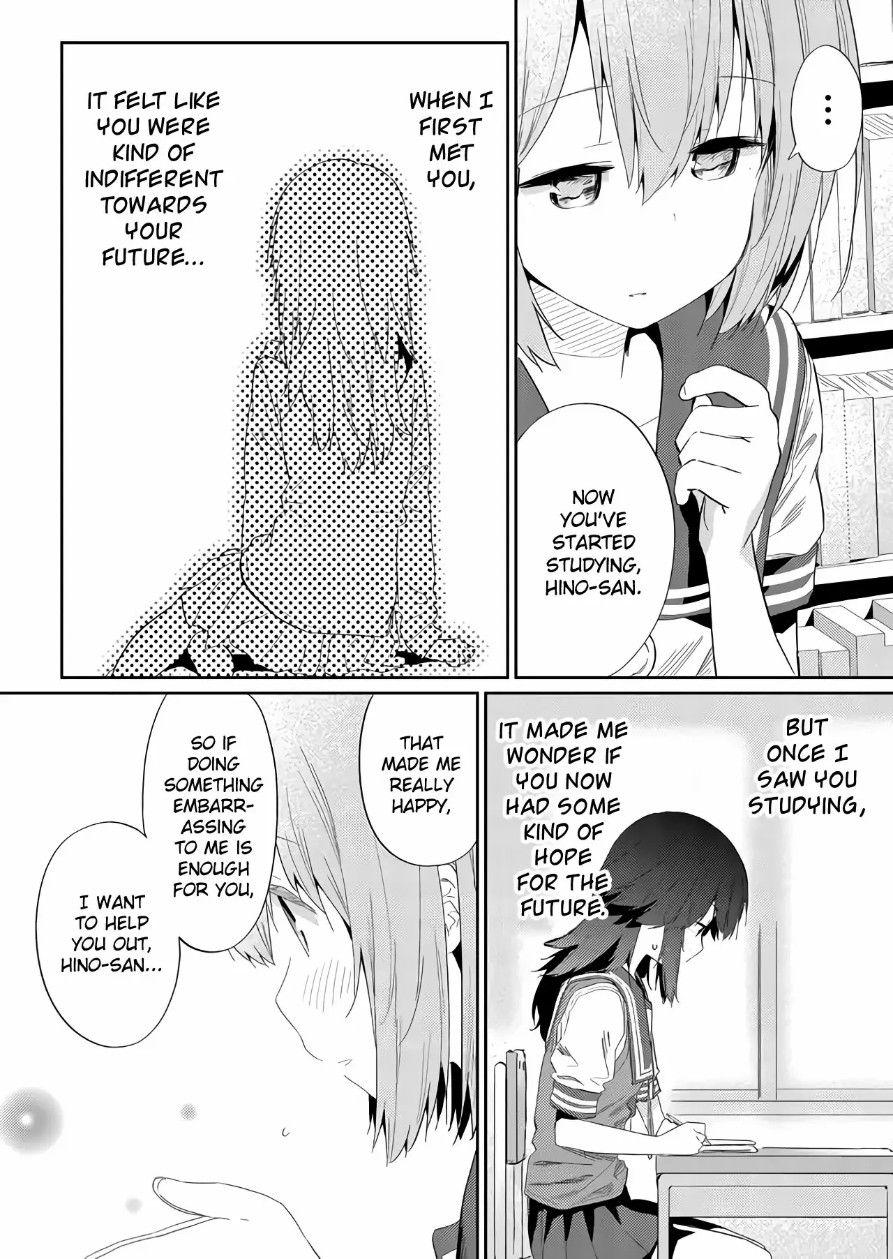 Hino-san is a Dummy Chapter 34 page 4 - 