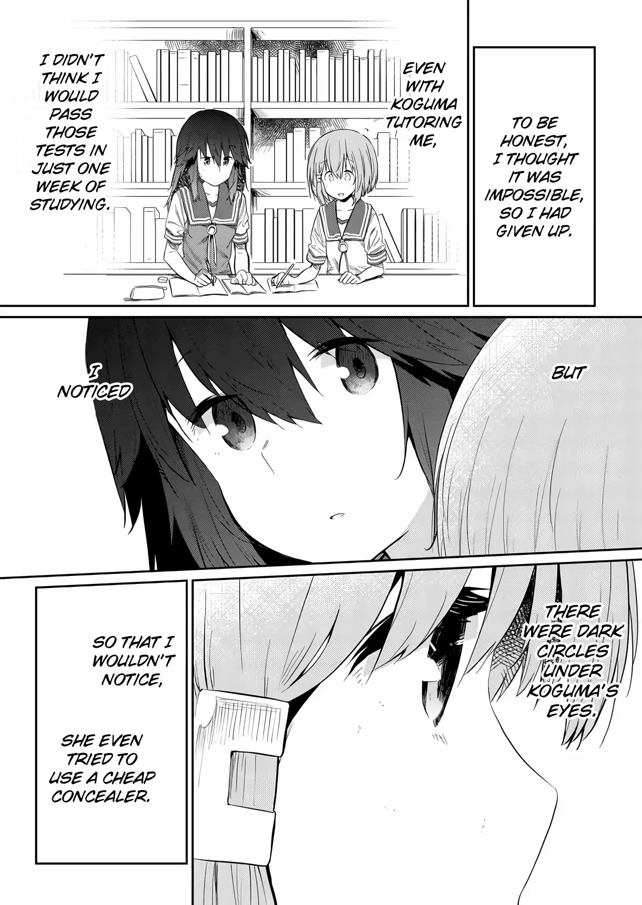 Hino-san is a Dummy Chapter 38 page 3 - 