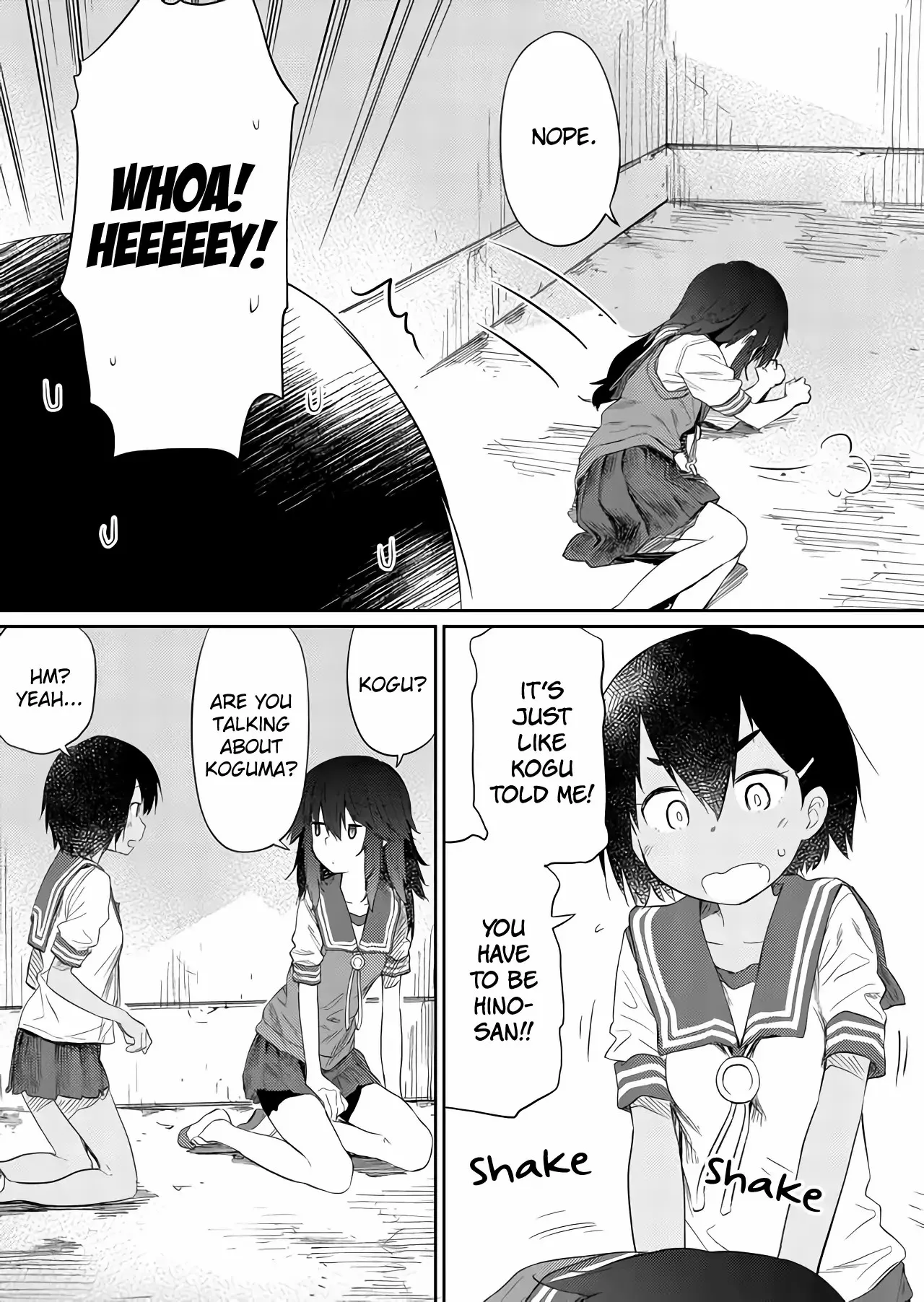 Hino-san is a Dummy Chapter 40 page 3 - 