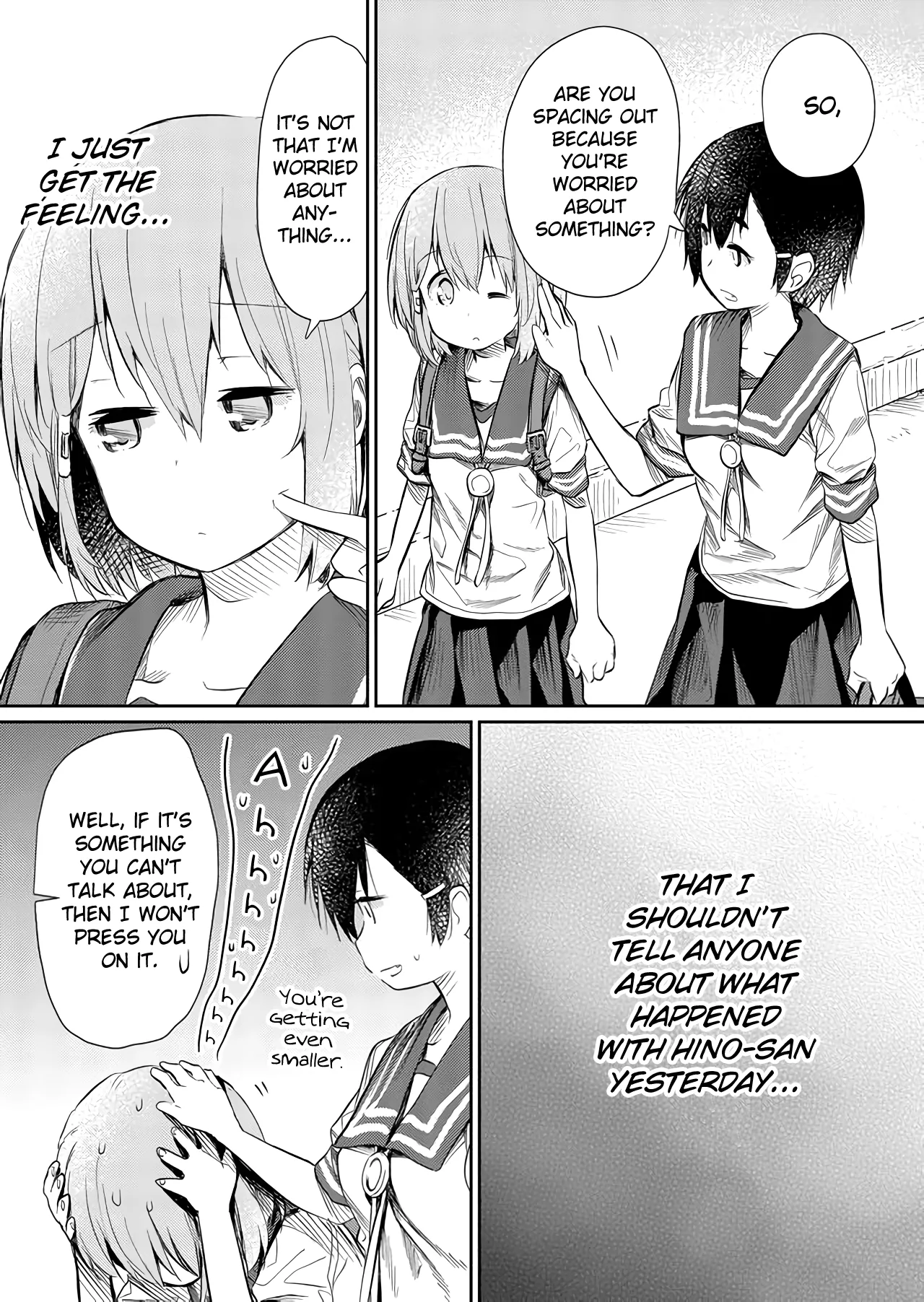 Hino-san is a Dummy Chapter 46 page 3 - 