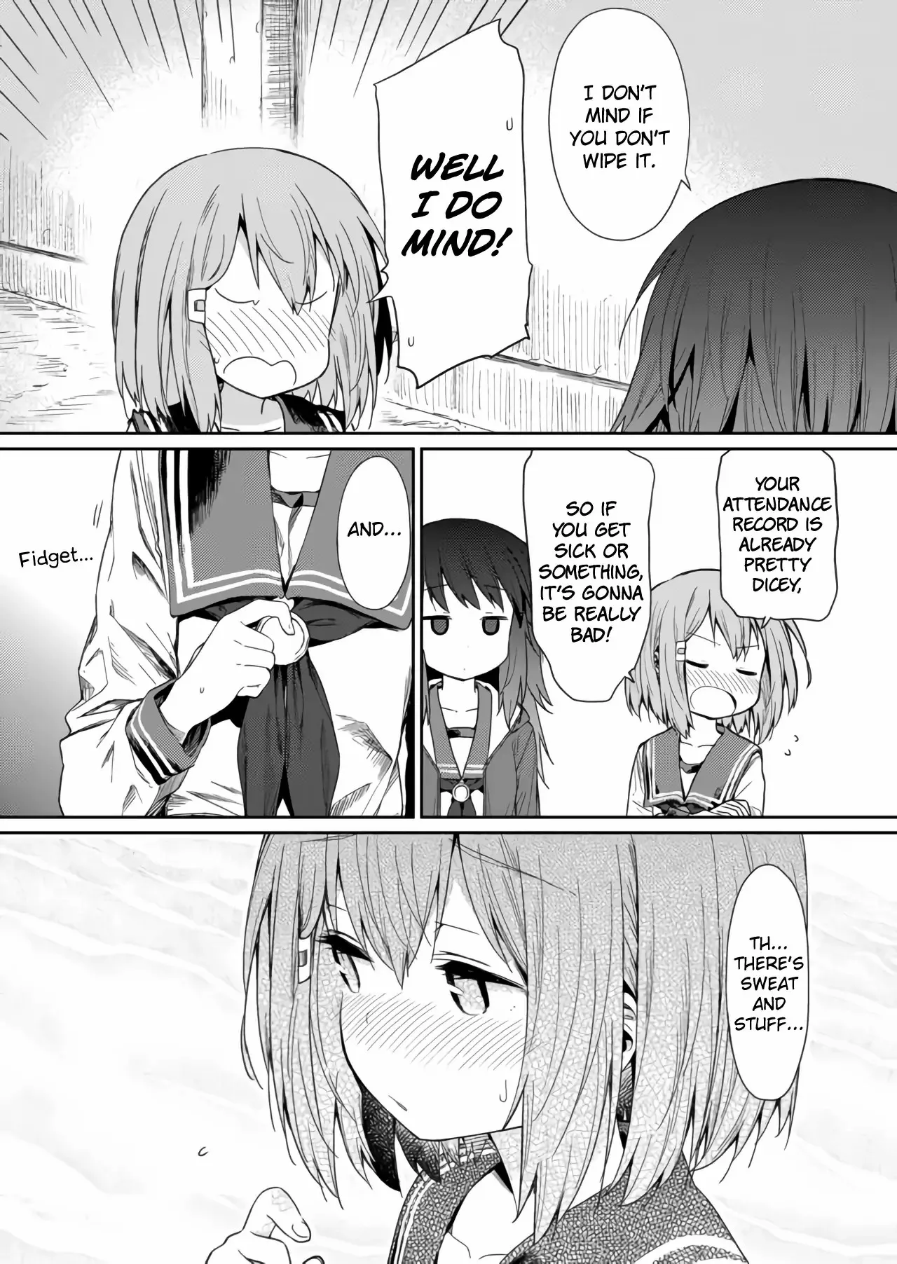Hino-san is a Dummy Chapter 5.5 page 3 - 