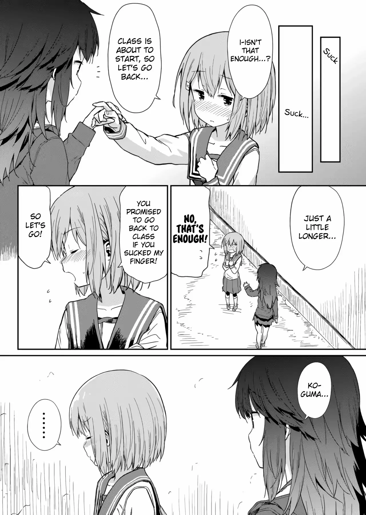 Hino-san is a Dummy Chapter 5.5 page 6 - 