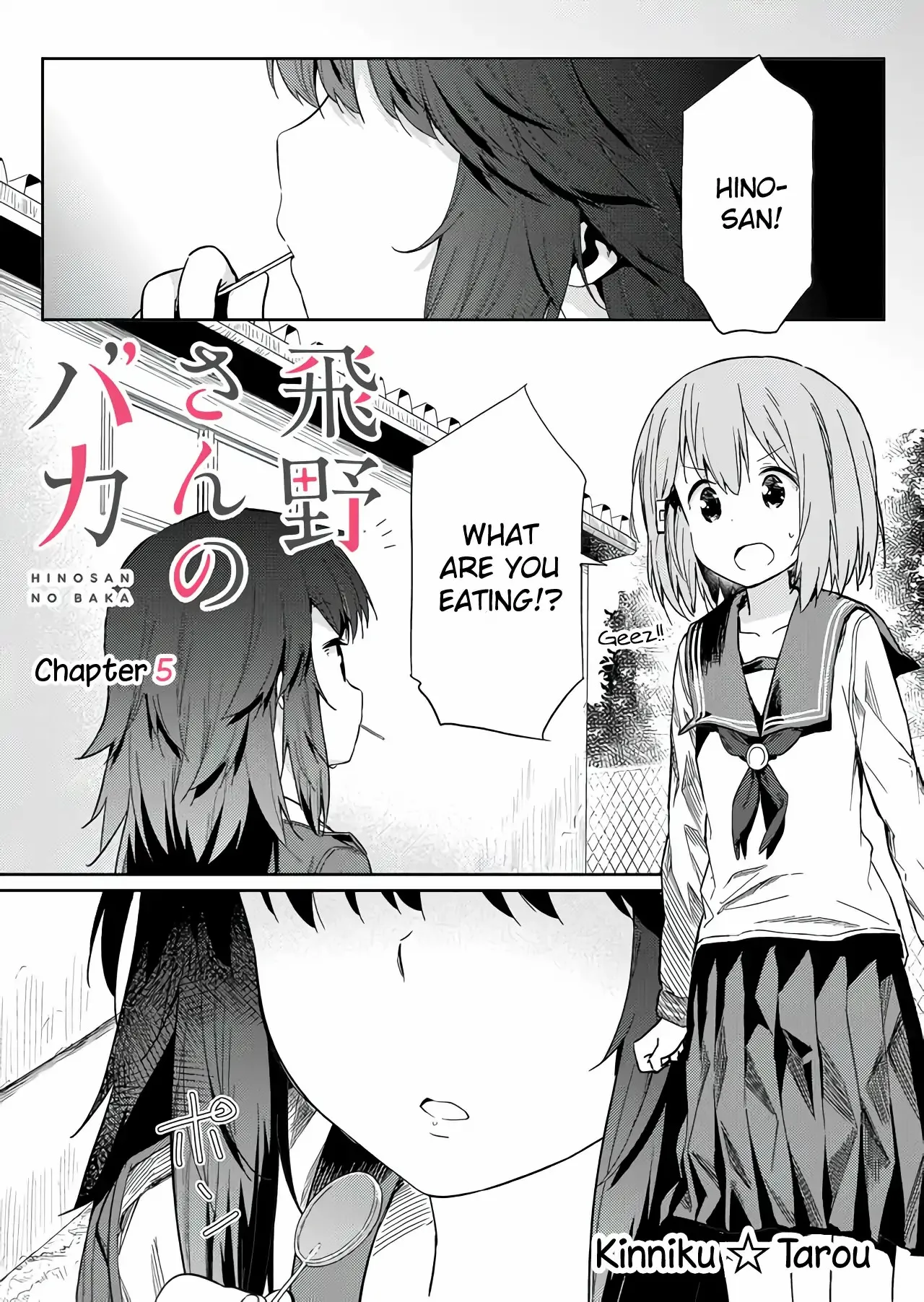 Hino-san is a Dummy Chapter 5 page 2 - 