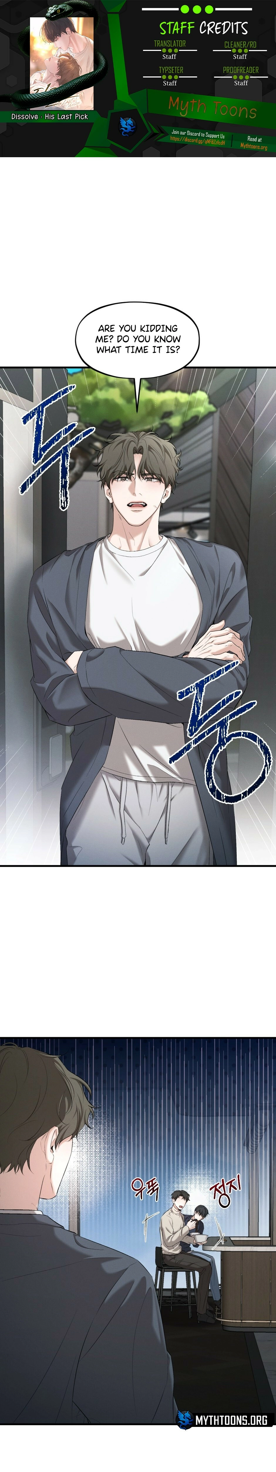 His Last Choice Chapter 16 page 1 - 