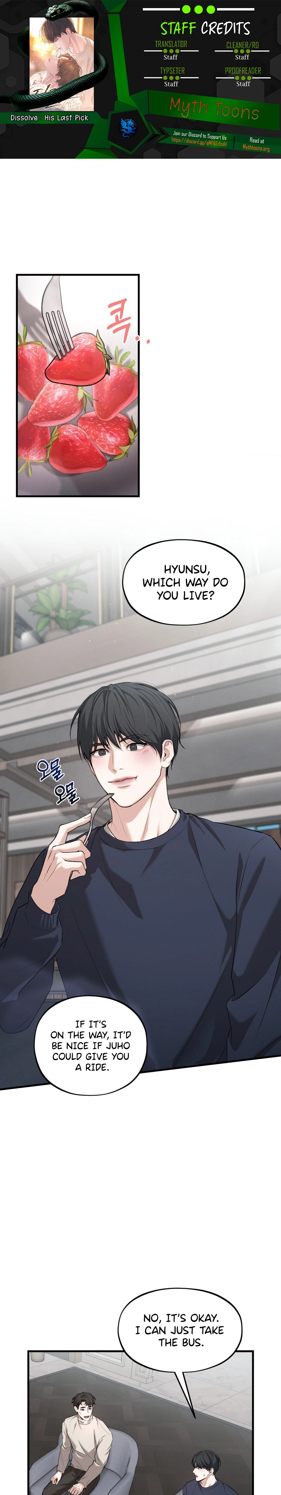 His Last Choice Chapter 17 page 1 - 