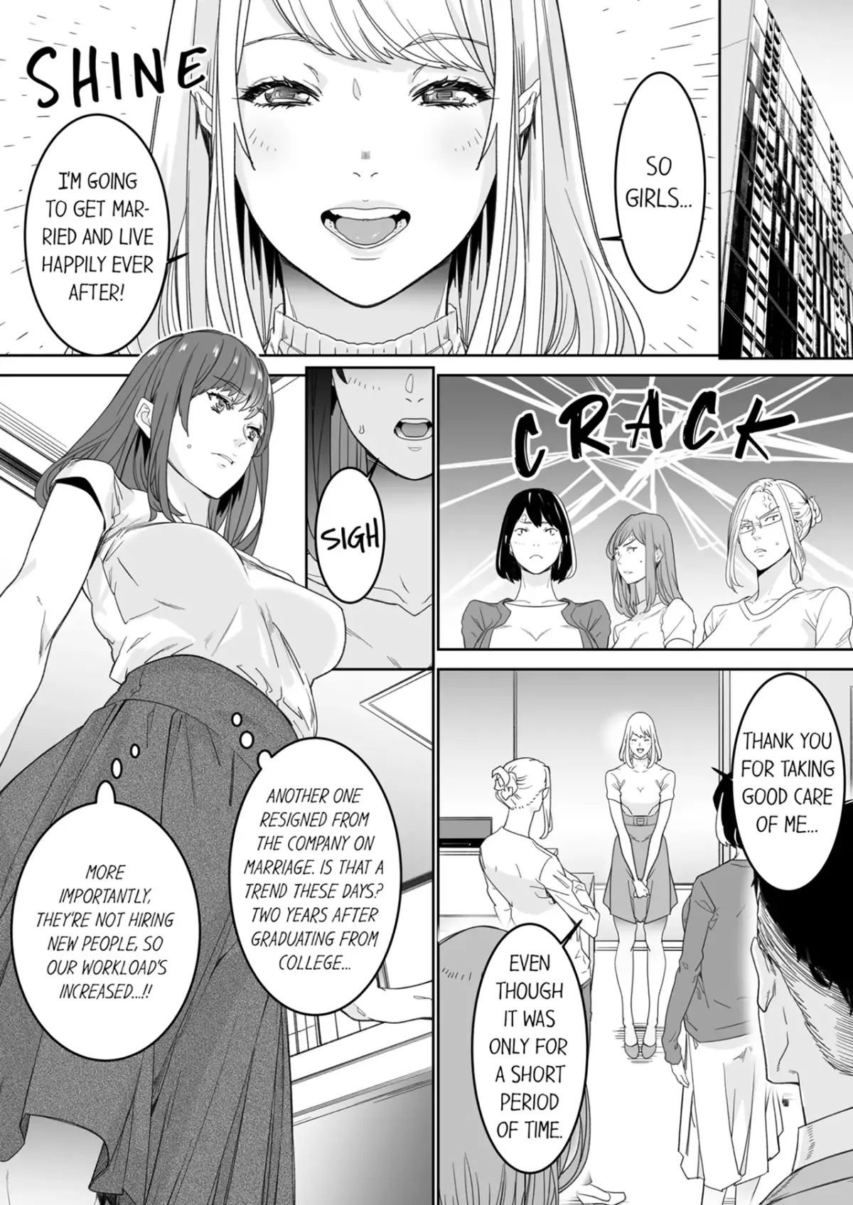 "His Sex is Way Too Sadistic…!" - Intense Sex with My Peerless Colleague Before the Last Train Chapter 1 page 2 - 