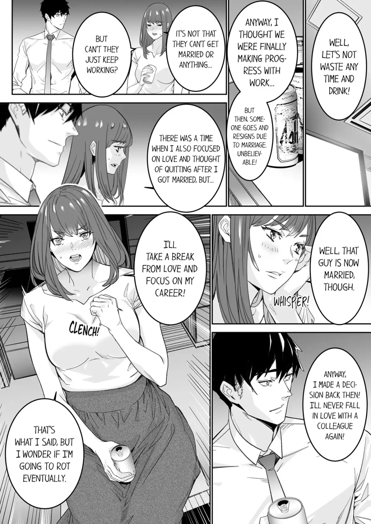 "His Sex is Way Too Sadistic…!" - Intense Sex with My Peerless Colleague Before the Last Train Chapter 1 page 7 - 